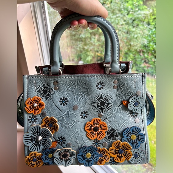 Coach Rogue 25 Tea Rose Bag. - Picture 2 of 6